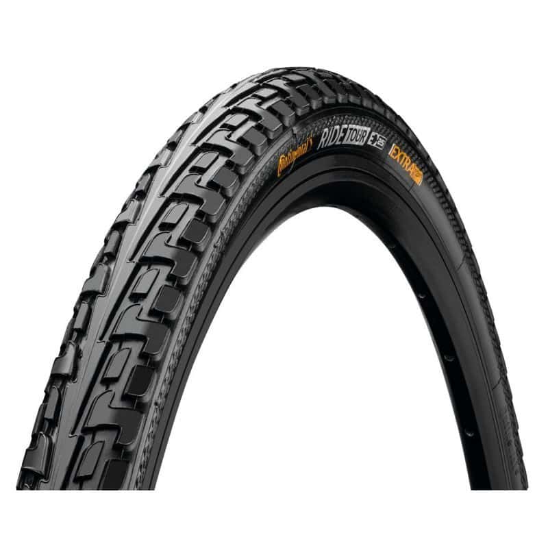 323931 CUBIERTA CONTINENTAL RIDE TOUR 700x37C RIGIDA NEGRO REFLECTANTE 37-622 - Image 1