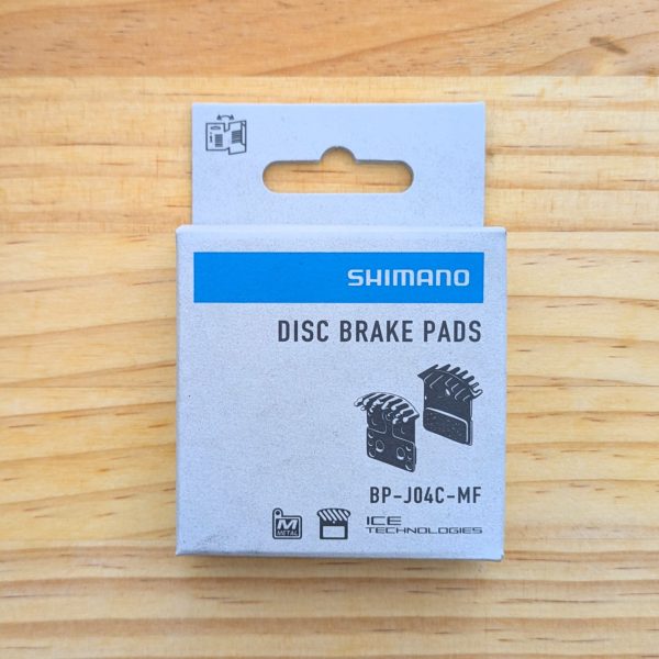 Shimano Brake Pads BP-J04C-MF - Metal with Cooling Fins