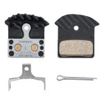 Shimano Brake Pads BP-J04C-MF - Metal with Cooling Fins - Image 2