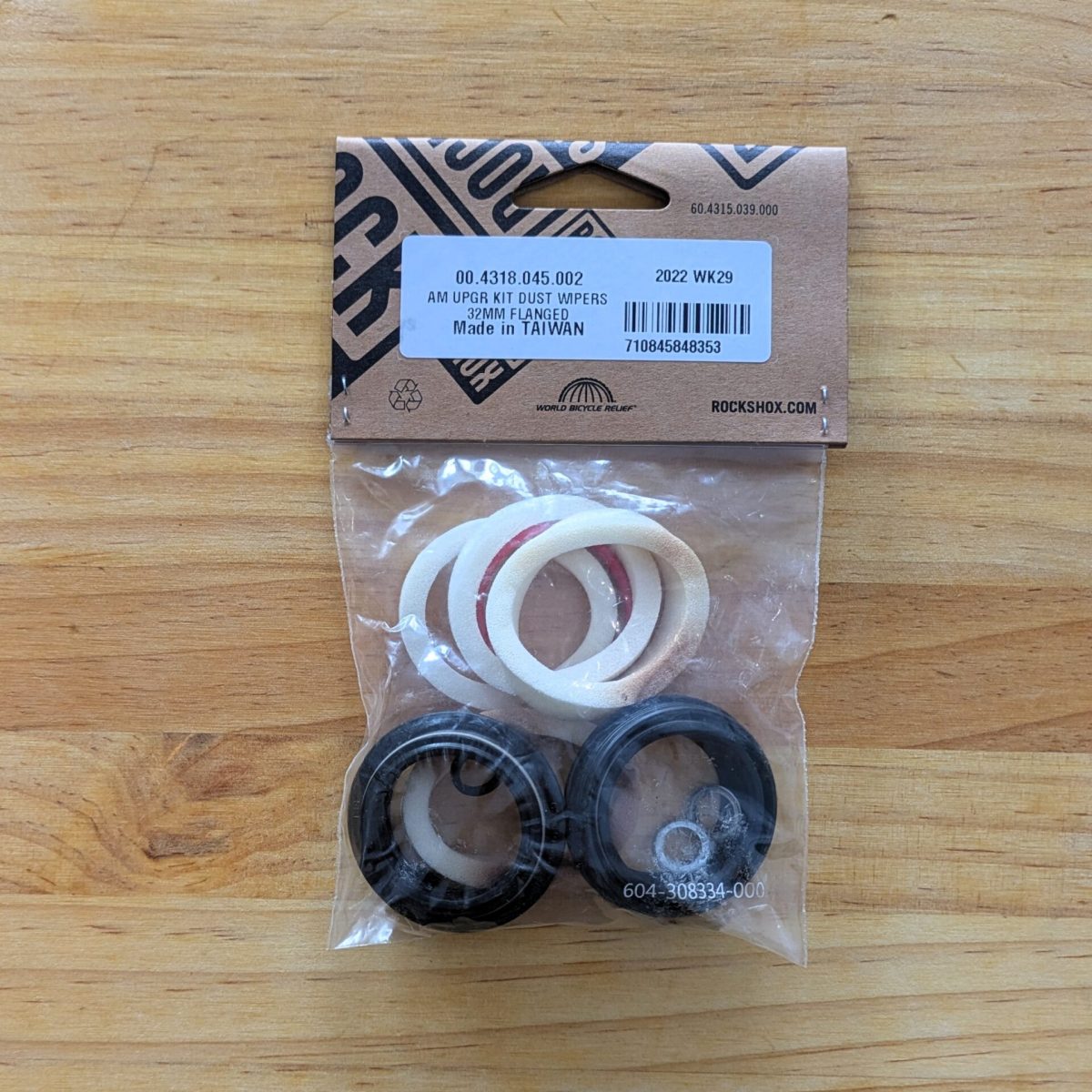 Kit de Retenes RockShox 32 mm Flange – 00.4318.045.002 - Imagen 1