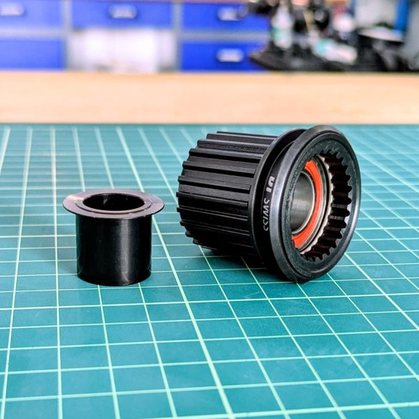 DT Swiss Ratchet LN Hybrid Freehub Body for Micro Spline MTB + Cap 12x148