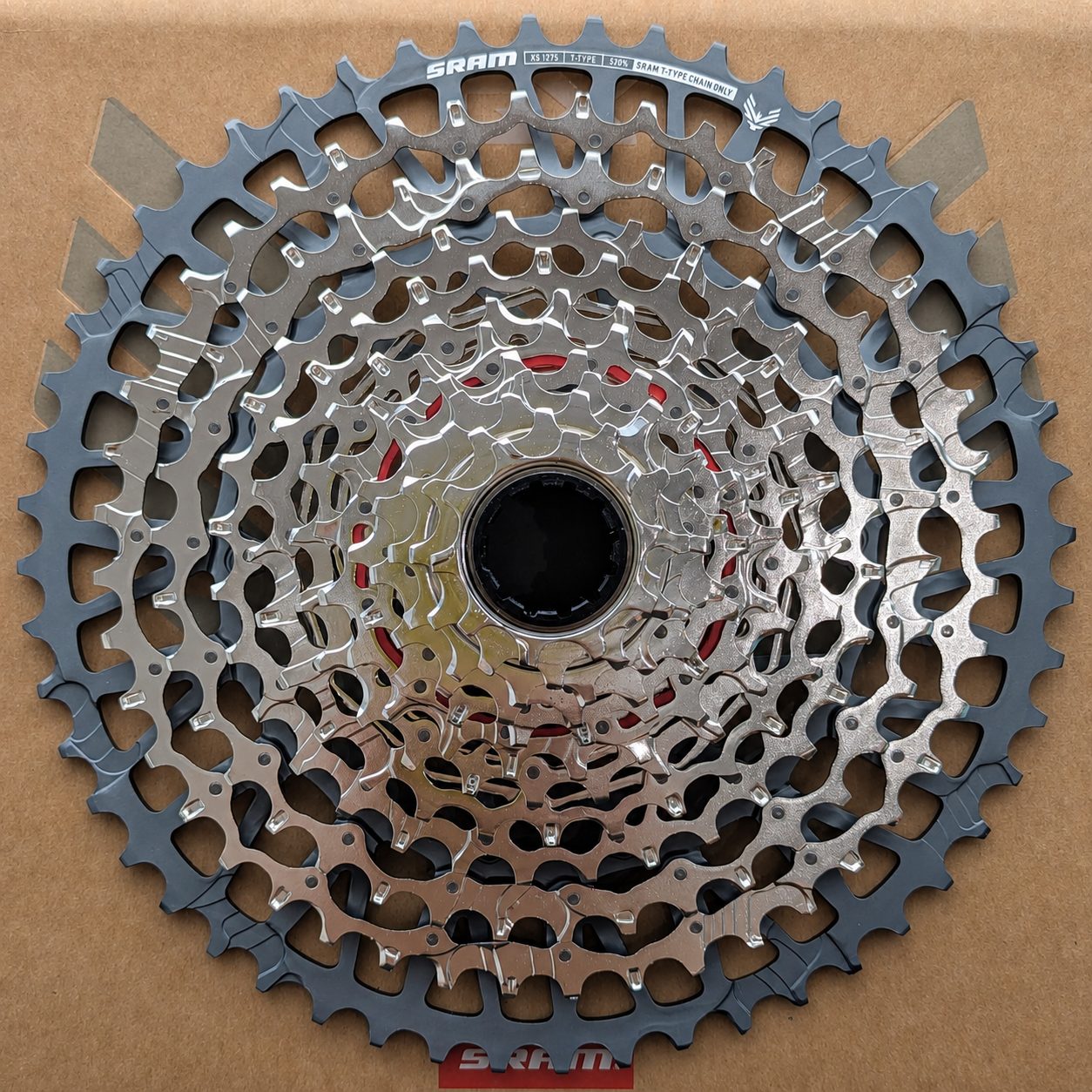 Cassette SRAM GX Eagle Transmission XS-1275 T-Type 12V 10-52T XD Cassette SRAM GX Eagle Transmission XS-1275 T-Type 12V 10-52T XD